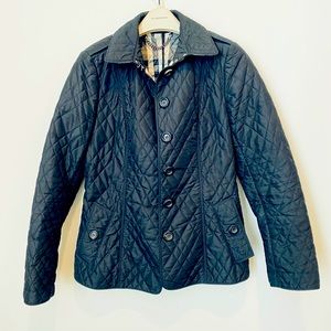 Burberry Diamond Quilted Jacket Size 6 US